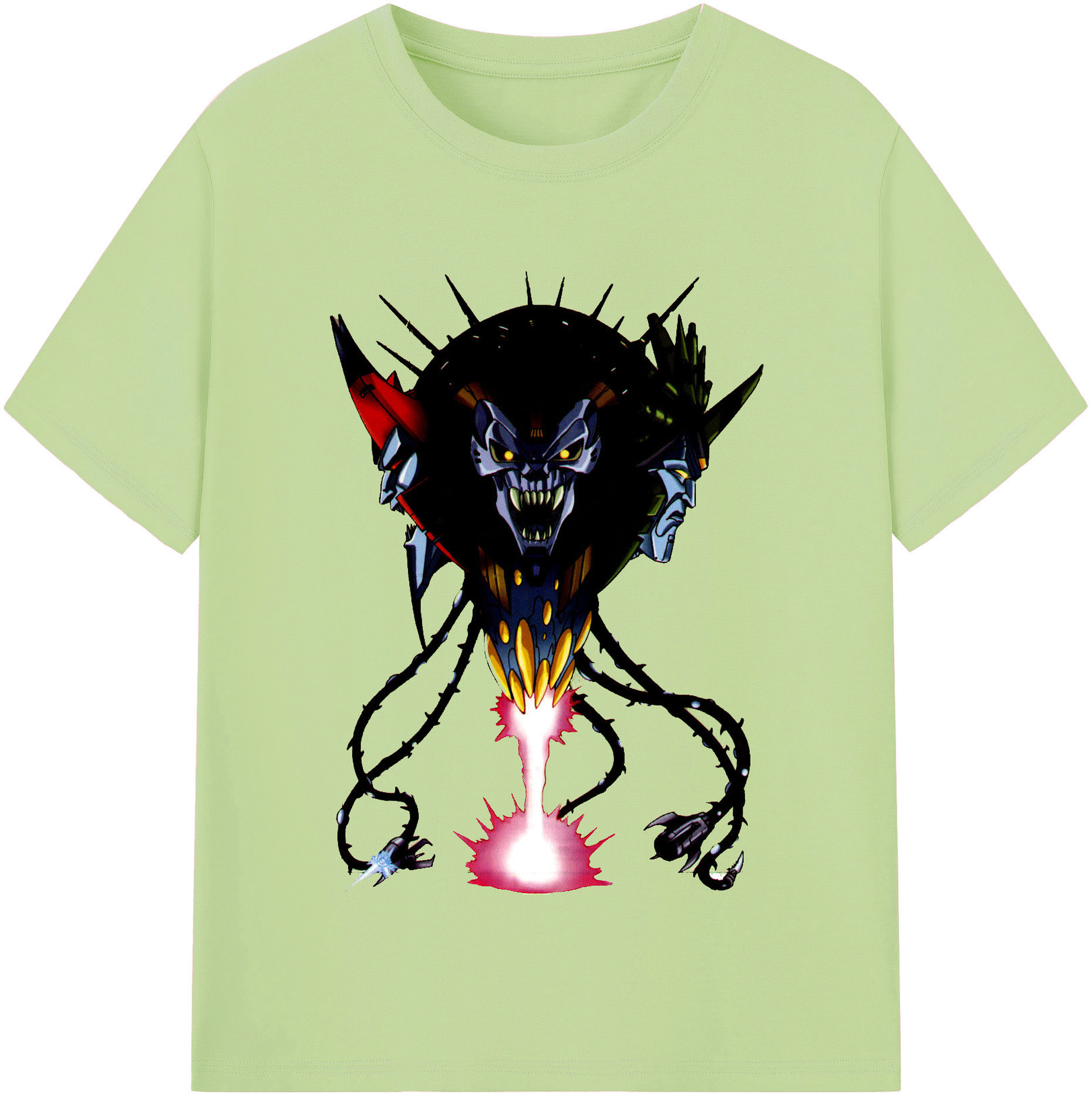 （画像用）  綿100％半袖Tシャツ（フロントプリント）